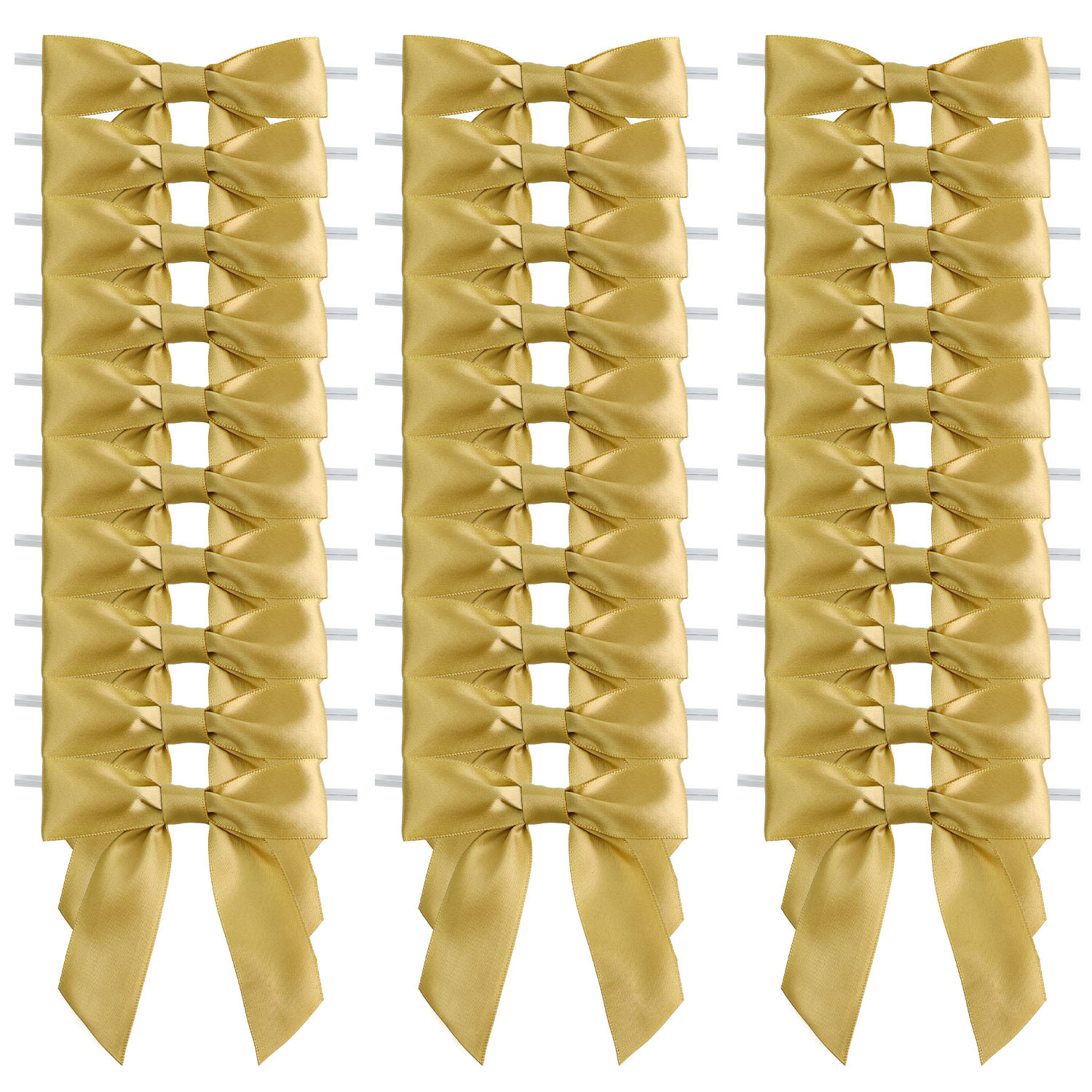 Embalaje de pastel de horneado personalizado sellado regalo arco DIY multicolor mano nudo transparente arco de alambre