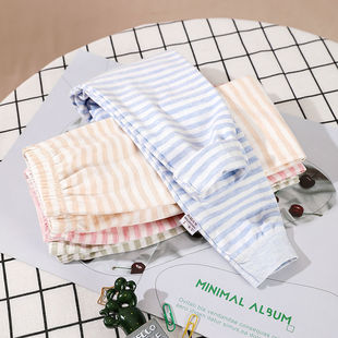 [Two Pack] Spring and Autumn Children's Autumn Pants Class A Cotton Boys' and Girls' Inner Wear Warm Baby Leggings