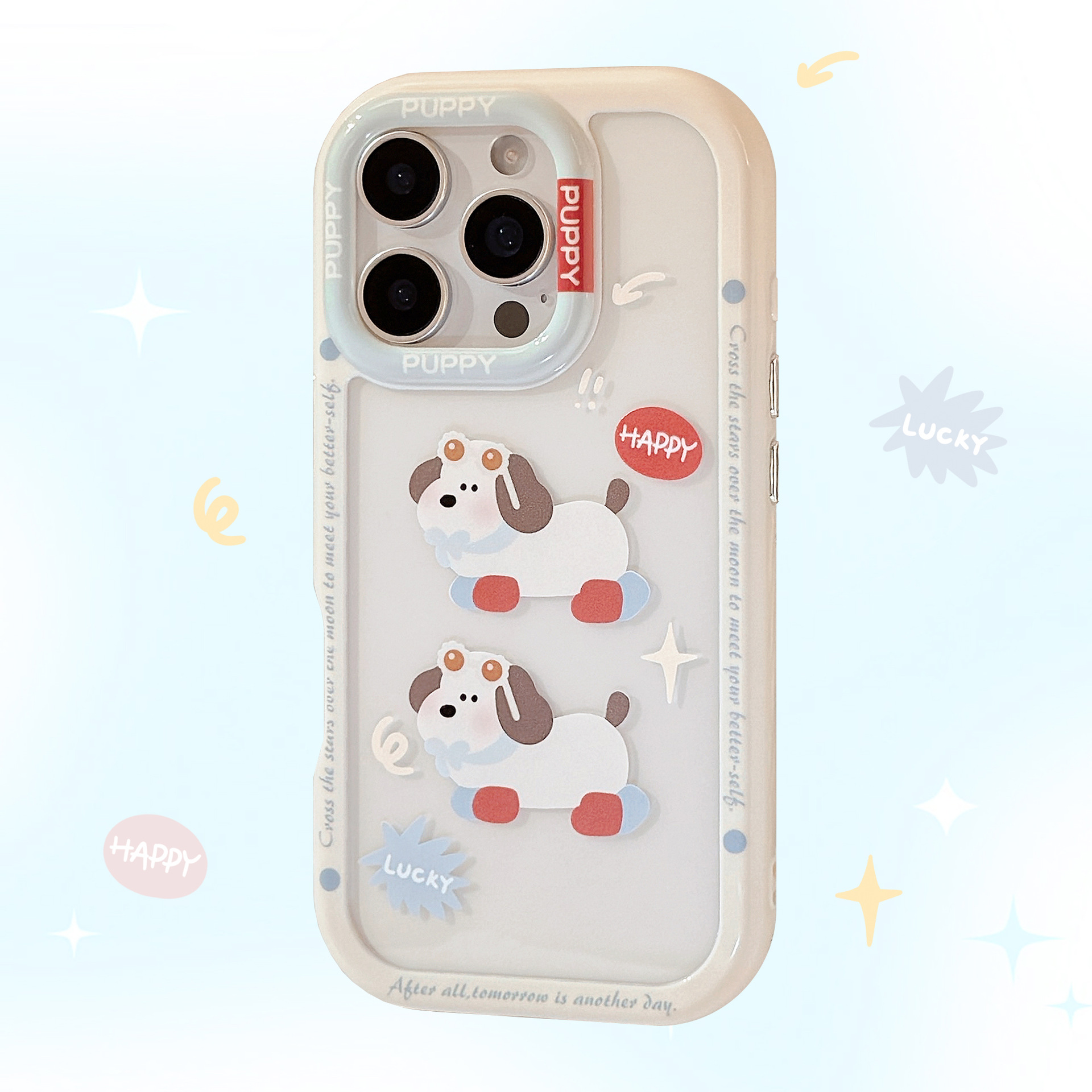 Cover protettiva per iphone con cagnolino e occhiali_voghion.com