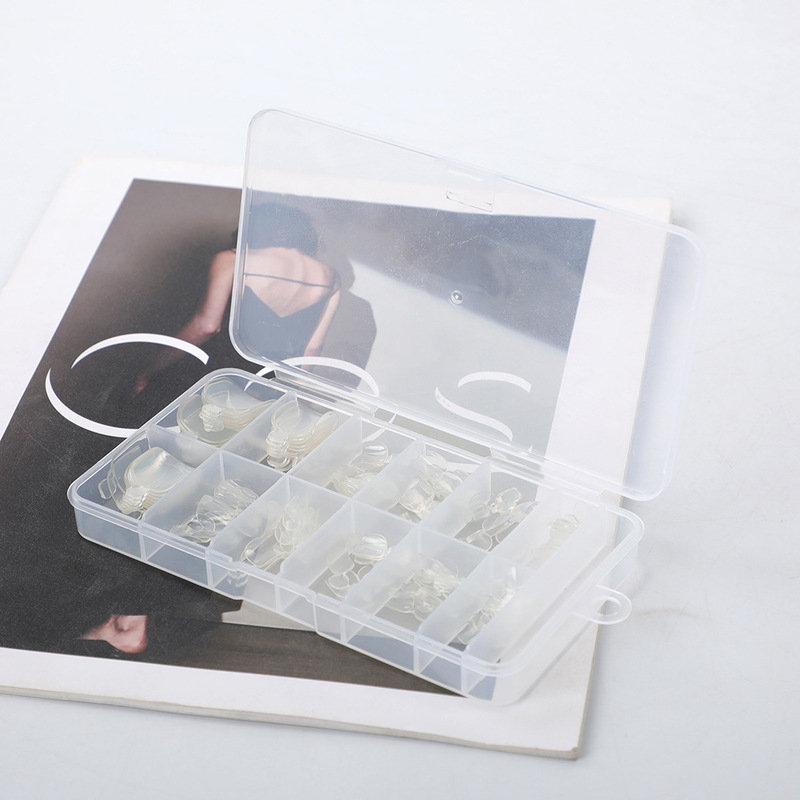 100Pcs Transparent Natural Full Cover False Toe Nail Tips Art Decoration Foot Nail Extension Artificial Nails Full Cover Tips 100Pcs Transparent Natural Full Cover False Toe Nail Tips Art Decoration Foot Nail Extension Artificial Nails Full Cover Tips