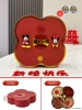 Watermelon Red [Dried Fruit Box] Long-Legged Mickey Minnie One Layer