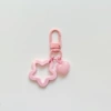 Fuchsia pendant heart-shaped
