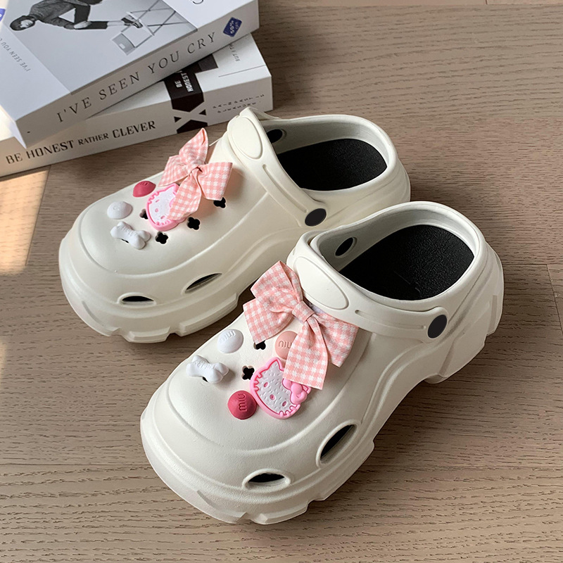 화이트 T [핑크 헬로 키티]]