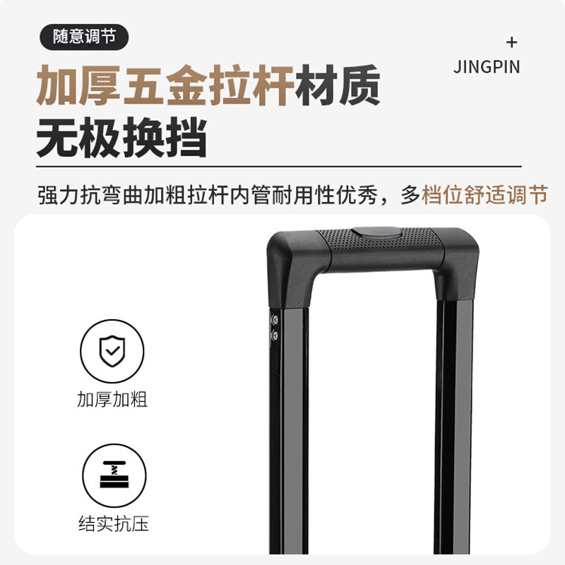 Fábrica de maletas al por mayor nuevo 20 pulgadas caja de tracción de color sólido puede imprimir logotipo universal rueda caja de bloqueo de contraseña