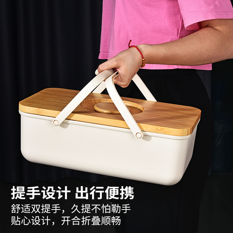 Toast Bread Put Sweet Box Net Red Outdoor Camping Basketball Fruit Snack Camellia Camera Drive Manufacturer Direct Sell