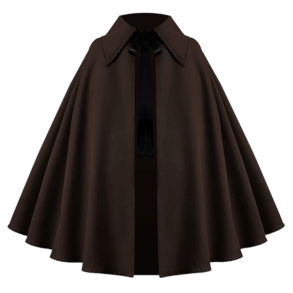 24GZ001 short cloak (4050 brown)