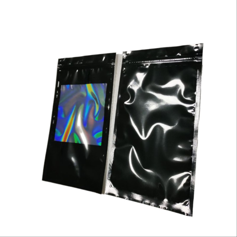 保湿袋现货5支装镭射窗口通用款雪茄烟保湿袋内制保湿液密封拉链