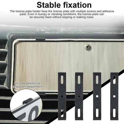 Plate Holder Simple Fixing Bracket | License plate holder/license plate holder