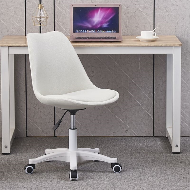 Simple Office Chair for Home Use in Small Apartments, Bedroom, Study, Writing Desk Chair, Adjustable Height, Swivel Computer Chair with Wheels Simple Office Chair for Home Use in Small Apartments, Bedroom, Study, Writing Desk Chair, Adjustable Height, Swivel Computer Chair with Wheels