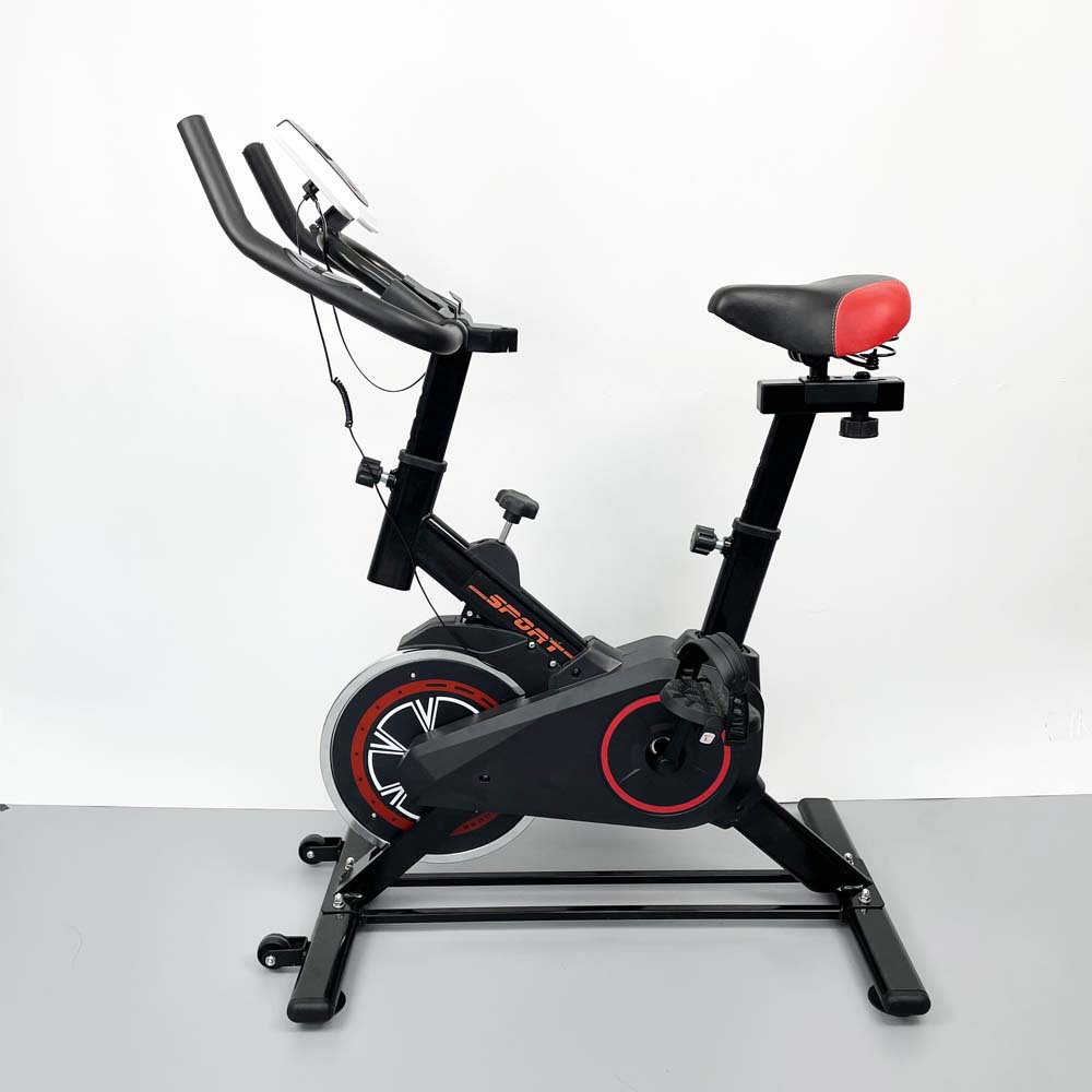 单车户外健身器材家用电动商用健身车磁控运动直立式