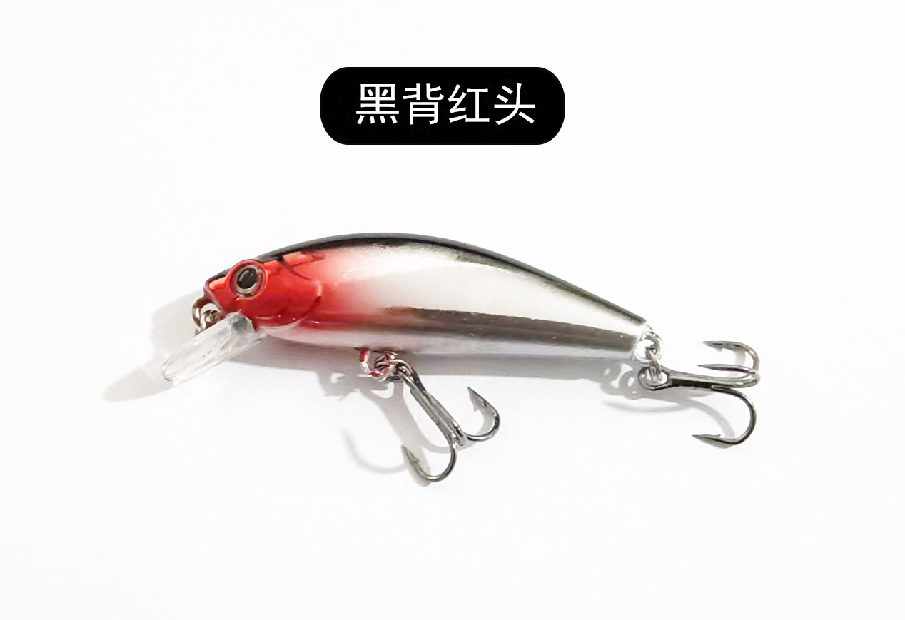 Luya cebo proyecta agua sumergnada Mino 50mm6.5g caballa caballa, perca de boca, etc.