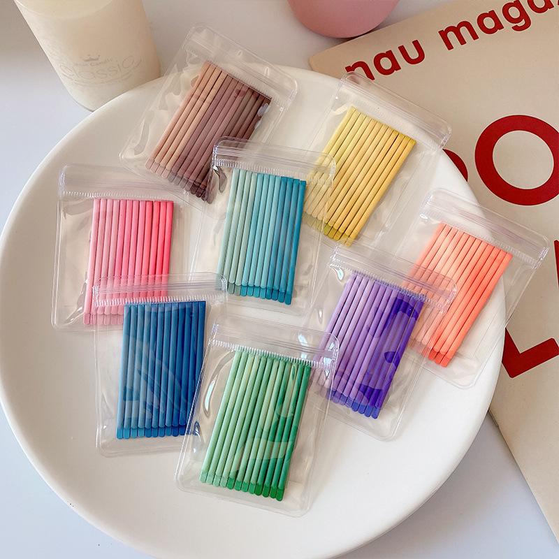 One Word Clip Girl's Macaron Color Candy Color Clip Girl's Bangs Side Clip Back of Head Hairpin Hairpin One Word Clip Girl's Macaron Color Candy Color Clip Girl's Bangs Side Clip Back of Head Hairpin Hairpin