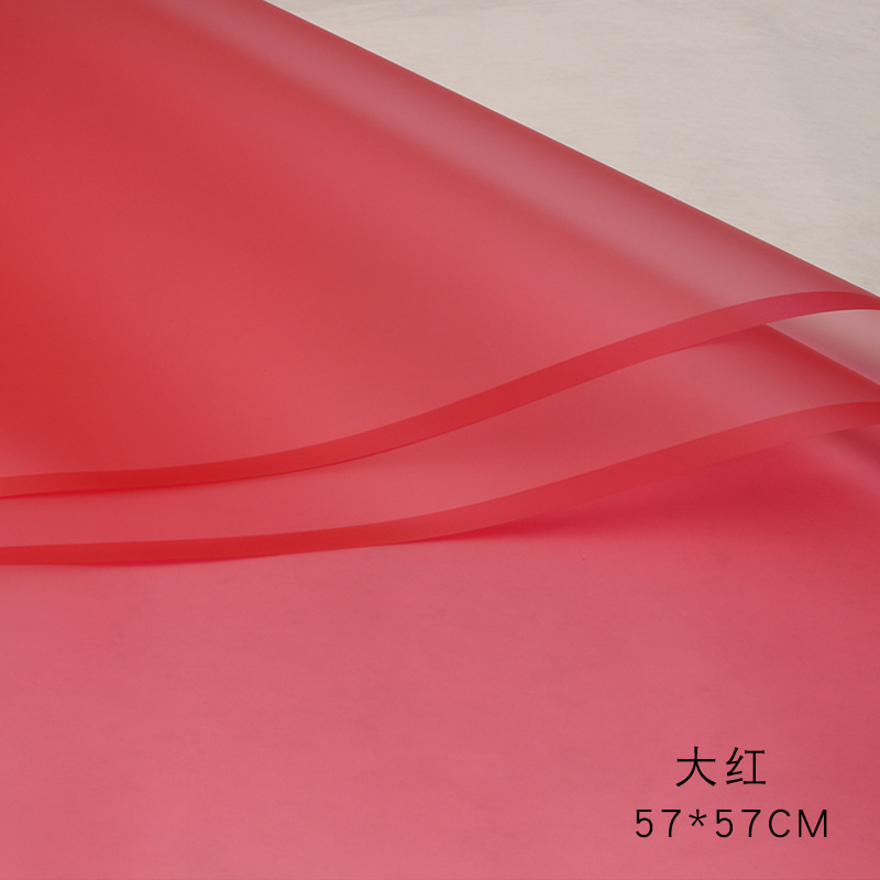 Gran rojo; 57 * 57cm20 hojas / paquete-1