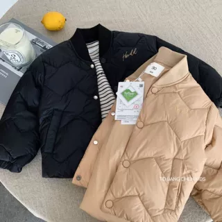 儿童羽绒服2026冬季新款男女童纯色羽绒服外套宝宝冬装潮YR0008