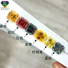 宝石工艺品;莫桑钻;莫桑钻项饰