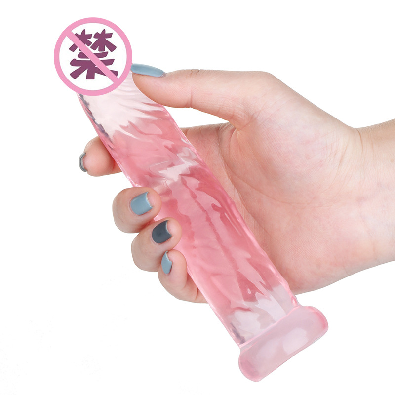Adult women with sex TPR soft meat simulation manual dildo sex…