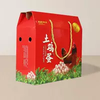 Картонная коробка для упаковки местных яиц вмещает 30-100 штук, готовая подарочная коробка для яиц из соломы, пустая коробка на 60 штук с ручкой.