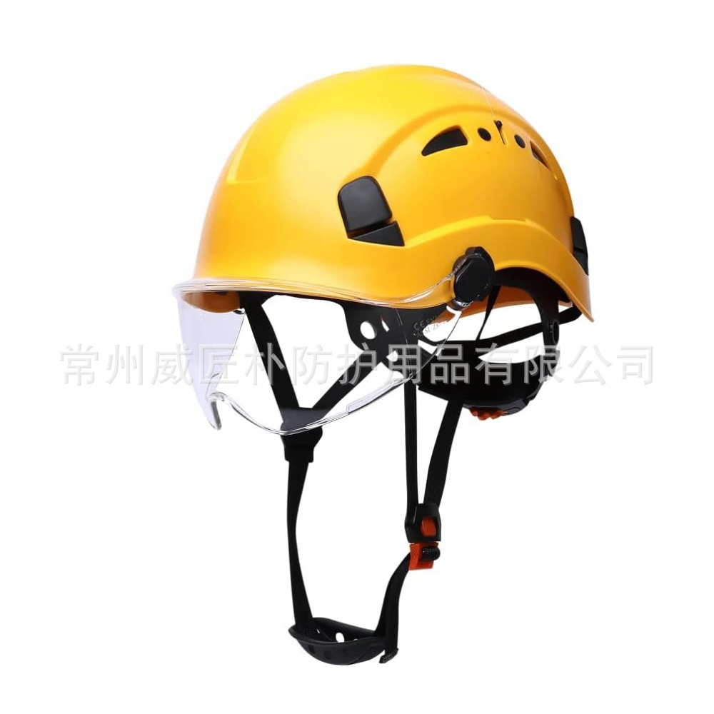 CE & ANSI Casco de escalada al aire libre Casco de caída rápida Equipo de escalada de cavernas Casco de rescate Casco de seguridad
