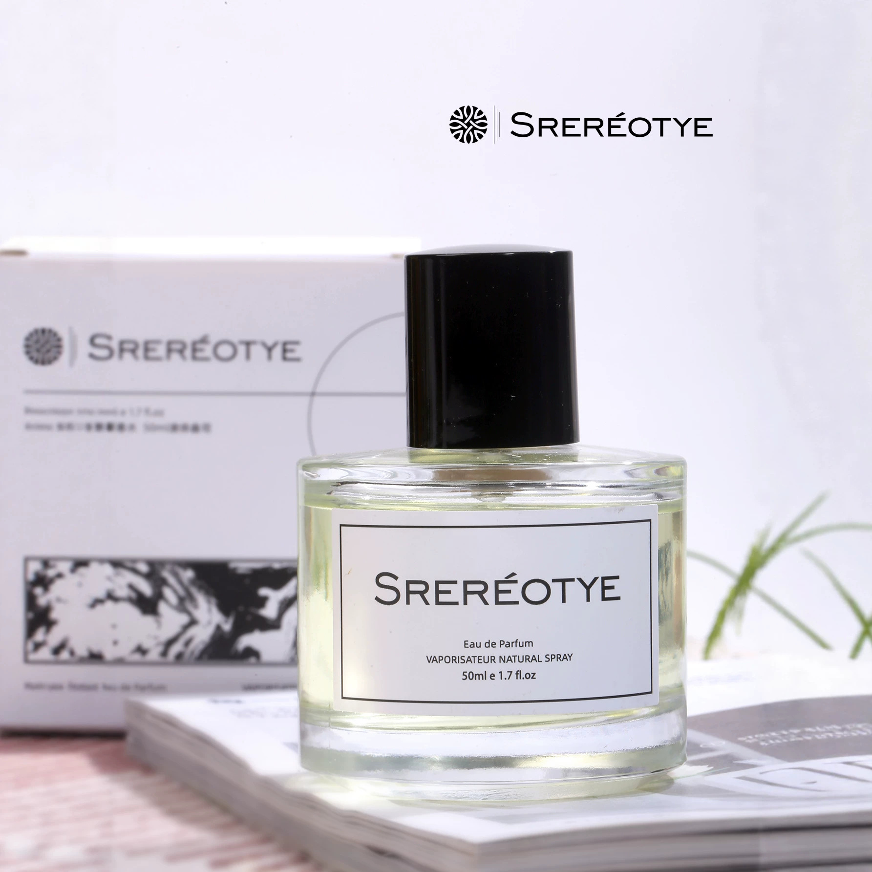 Silily Roti Smoky Jasmine Perfume for Women, Long-Lasting Light Fragrance, Fresh Scent, 50ml, Suitable for Commuting and Work
