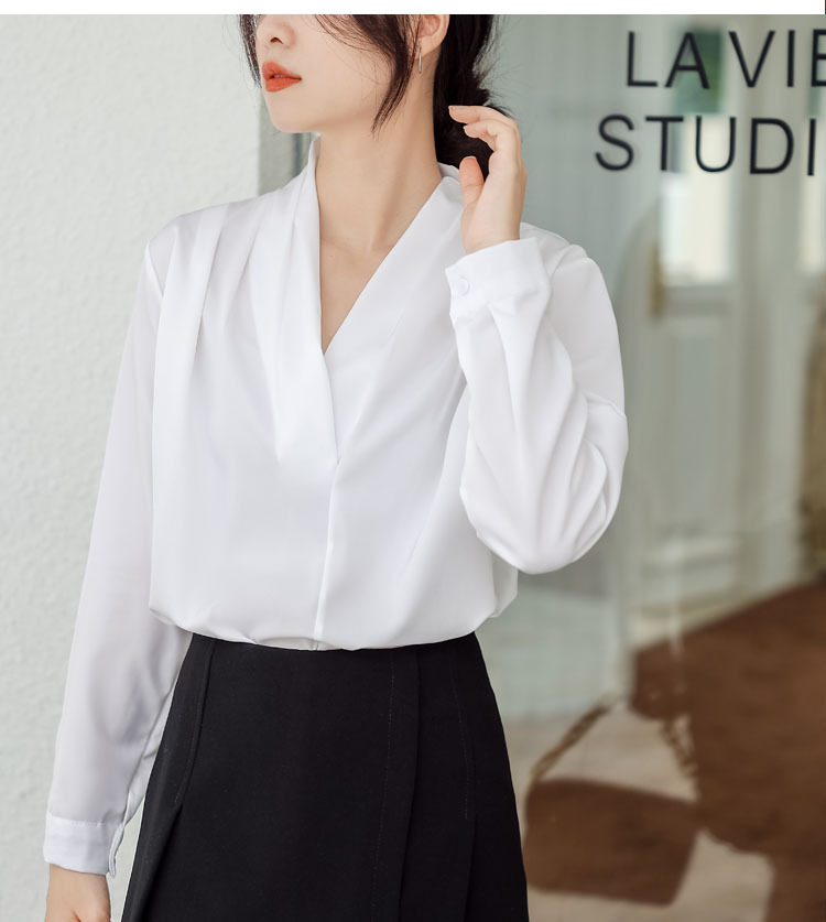 Satin Shirt - Black