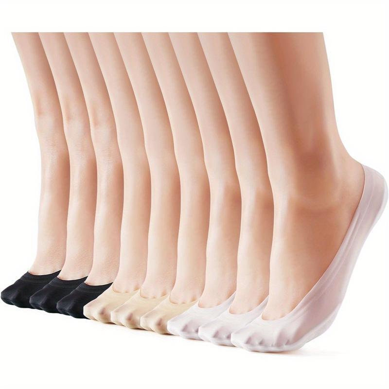 2025 New Cross-Border Dropshipping 6 9 Pairs of Women's Nylon Ultra-Low Cut Anti-Slip Socks 2025 New Cross-Border Dropshipping 6 9 Pairs of Women's Nylon Ultra-Low Cut Anti-Slip Socks