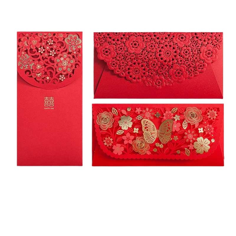 Red envelope 2022 new style red envelope wedding banquet wedding gift gold bag bonus bag universal wedding change housewarming
