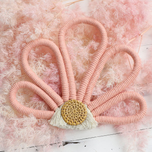 Nordic Style Bohemian Woven Three-Dimensional Seashell Ornaments Wall Decoration Home Decoration Children's Room Home Wall Decoration