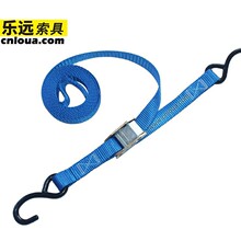 厂家生产 两头型压扣捆绑带 一拉紧绑带 紧固器 气瓶运输固定绑带