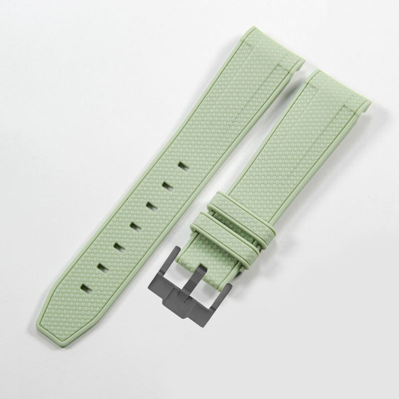 라이트 그린 블랙 버클