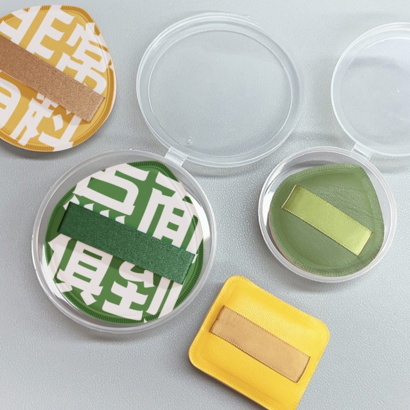 Colchón soplo de aire de polvo 100 puntos de algodón de azúcar en polvo soplo grande XL mojado y seco esponja de maquillaje no comer polvo pastel sensación de aire