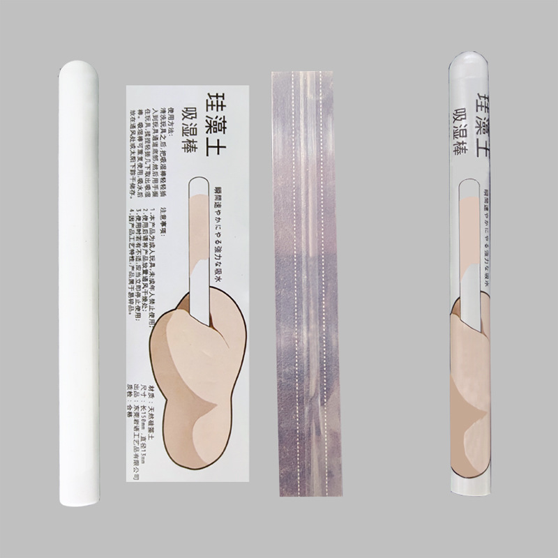 Barro de diatomeas absorción de humedad palo de secado molde inverso muñeca de silicona palo absorbente suministros de limpieza para adultos mantenimiento palo de secado de diatomeas