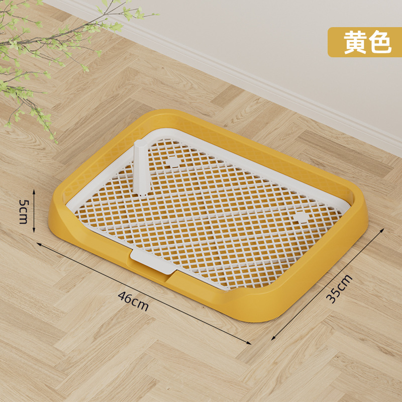 Inodoro de perros supergrande anti-derrames con columna vertical desmontable lavable lavabo de excremento de planta de lavabo de excremento de excremento