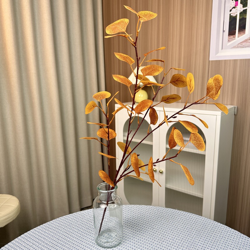 シミュレーション緑植単枝束ブラジル木楡樹葉室内装飾造景竹葵客間装飾シミュレーション植物|undefined