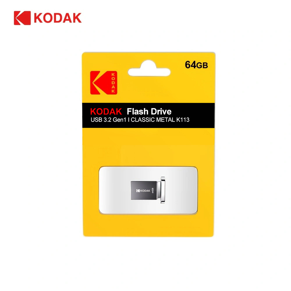 Original Kodak Kodak Usb3.2 Mini Metal USB Flash Drive for Car Use 32g 64g Computer Office Business Gift