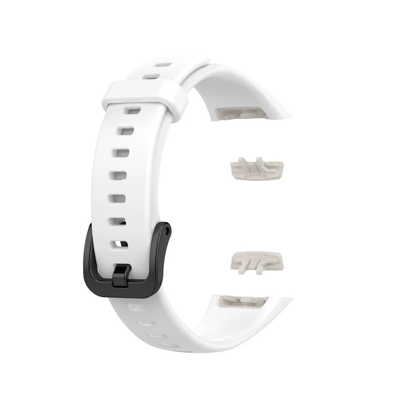 Подходит для Huawei Honor Band 6 однотонный силиконовый ремешок honorband6TPU мужской и женский спортивный простой заменный браслет