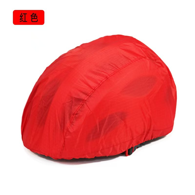 Casco de bicicleta cubierta de lluvia cubierta de casco de conducción anti-goteo anti-spating cubierta de protección de casco de verano de bicicleta cubierta de protección contra el viento