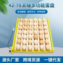 孵化机全自动小型家用孵化器翻蛋蛋盘鸡鸭鹅鸟蛋蛋盘滚轴蛋盘蛋托