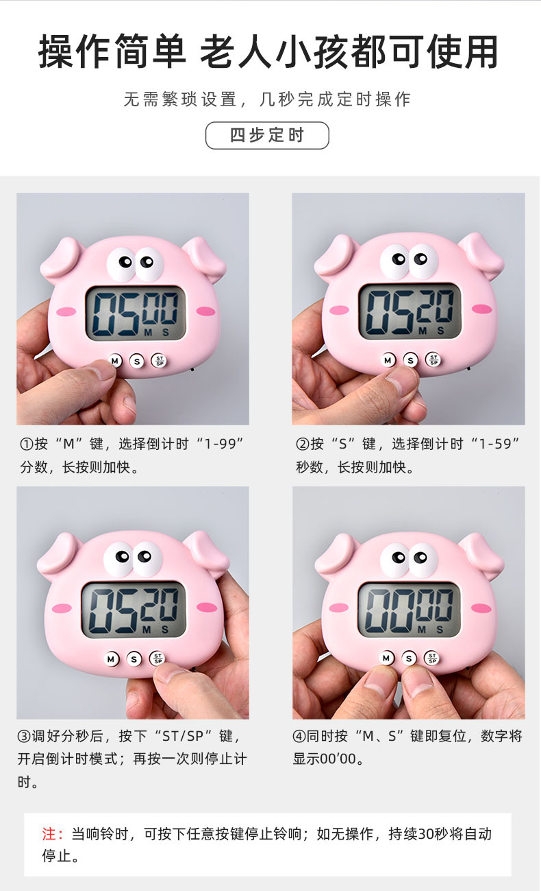 RB601小猪电子定时器11