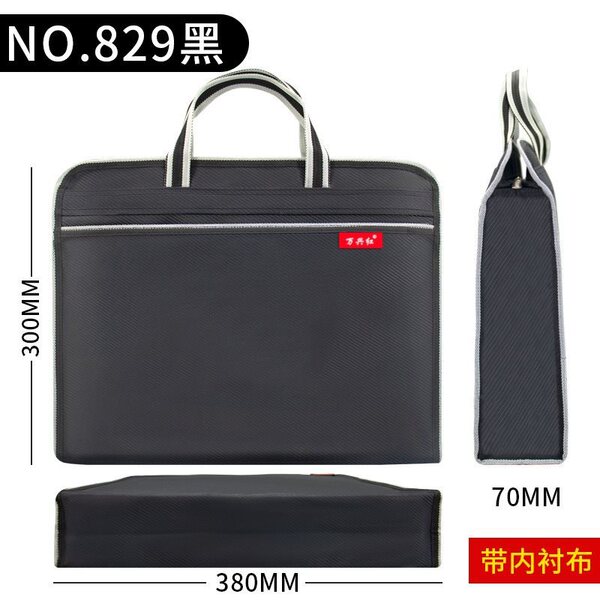 Handheld purse for folders for documents