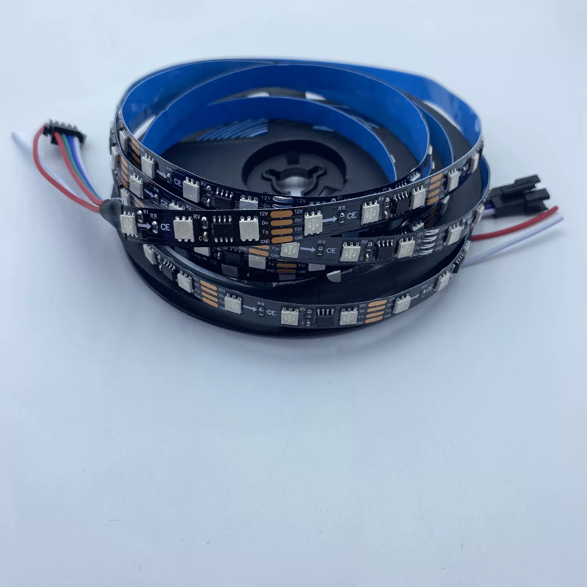 led灯带幻彩灯带灯条断点续传20段60灯裸板麦爵士氛围麦爵士编程