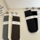 Nanye 24 New Product 200 Needle Cotton Niche Minimentary Style Boneless Cotton Stacking Socks for Women