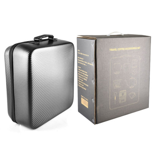 Hand brewed coffee set combination hand grinder filter cup filter paper electronic scale sharing pot combination accompanying gift box