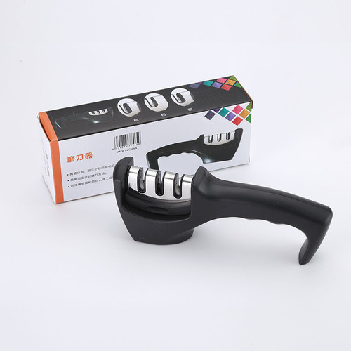 Sharpening Stone Three-Section Pipe Knife Sharpener Fast Knife Sharpener Magic Home Kitchen Sharpener