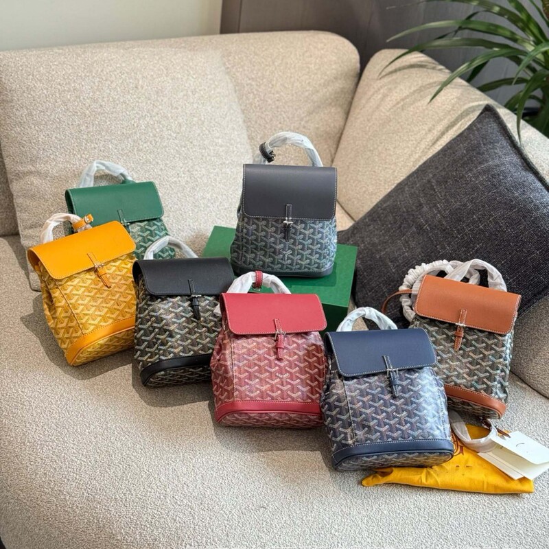 2024 New Dog Tooth Mini Backpack Retro Satchel Hobo Backpack Texture Flip Small School Bag High-End