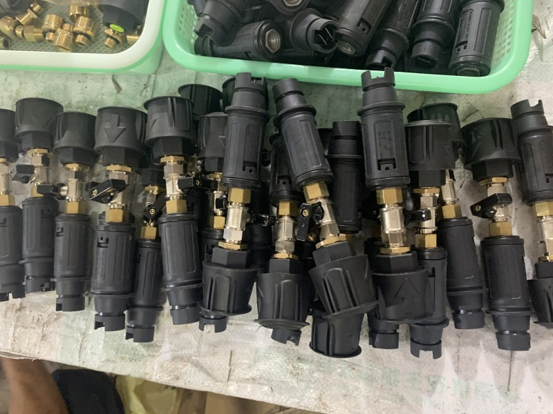 High-Pressure Washer Car Wash Machine Water Gun Duckbill Nozzle Karcher Liqi Yili Bosch Interface Water Hose Modification Accessories