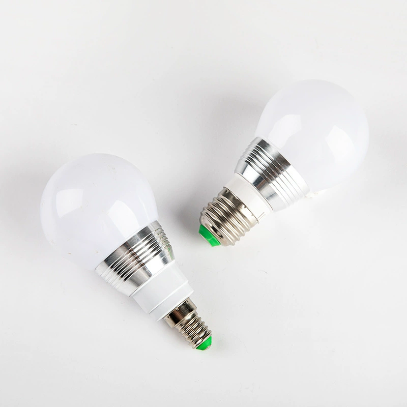 Светодиодная лампа с пультом управления шариковыми пузырями RGB 3W цветная подсветка дистанционное управление инфракрасный контроль цветовой свет RGBW светодиодная лампа