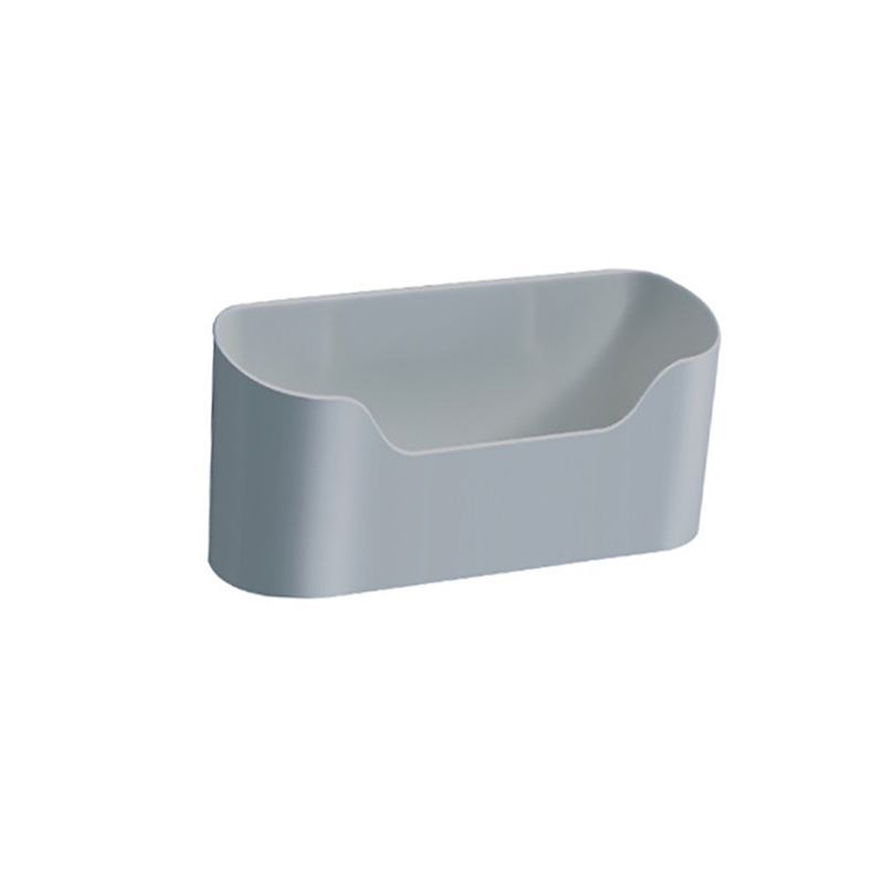 Armario de la cocina puerta rack de almacenamiento montado en la pared caja de almacenamiento lateral del refrigerador rack de almacenamiento rack de plástico caja de almacenamiento