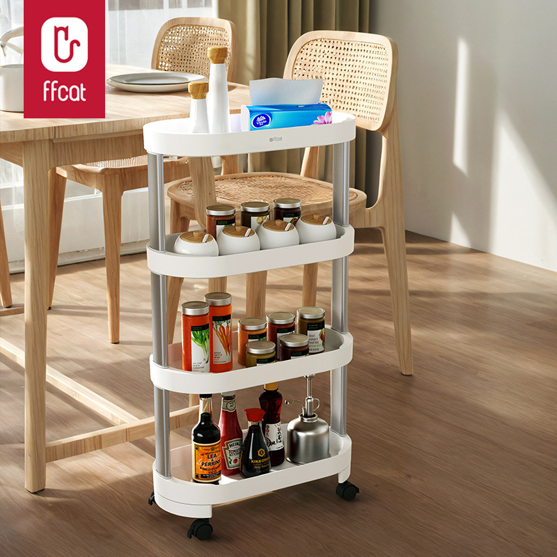 58520 Large four-layer trolley storage rack