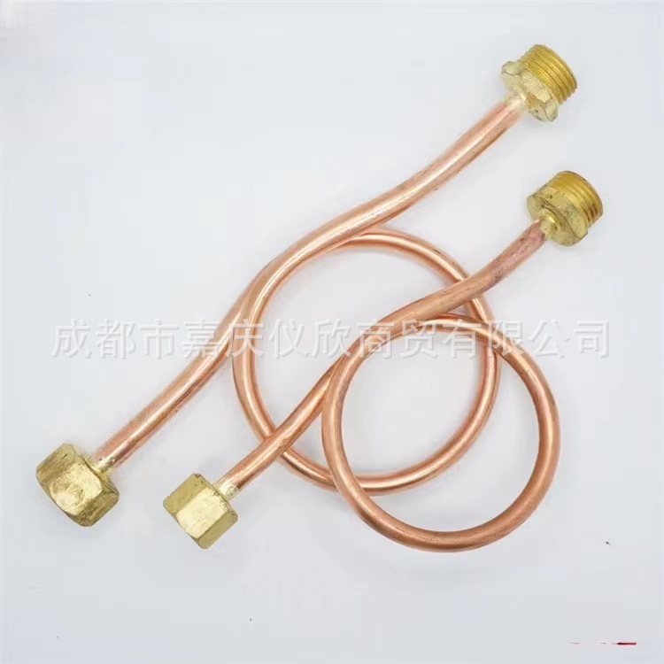 压力表配件全铜缓冲管M14*1.5,M20*1.5 表弯180度弯管曲管