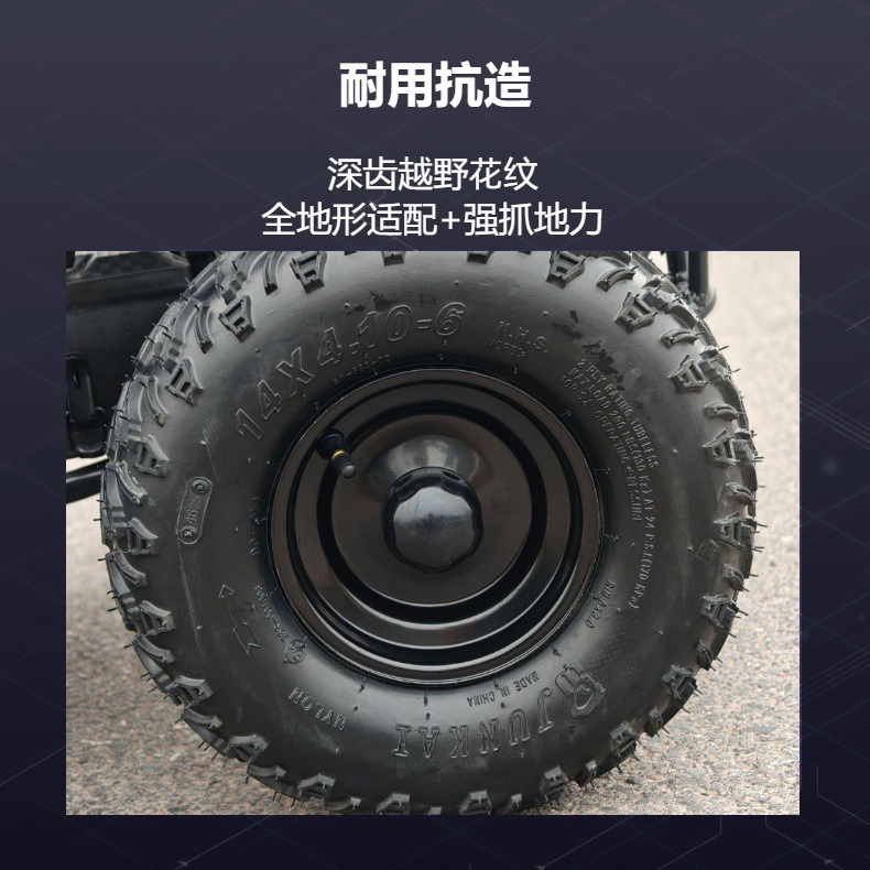 Small Overlord ATV Beach Motorcycle All-Terrain Vehicle Electric Scooter